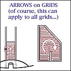 Arrows on grids